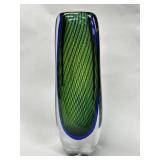 Stunning Kosta Swedish Handblown Art Glass Vase