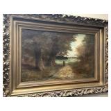 C. Hadden Oil on Canvas Impressionist Landscape