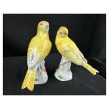 Pr. Meissen German Porcelain Yellow Canaries