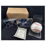 Ken Griffey Jr. Signed Rawlings Baseball COA Cards