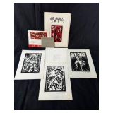 1957 Signed Gouttin Clowneries Portfolio 98/100