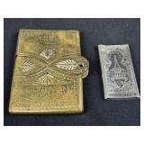 Redditch Licensed Sharps Needle Cases Antique Pair