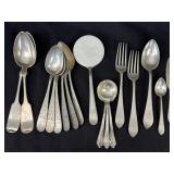 17 Assorted Sterling Flatware Pcs. 19.995 t oz