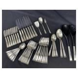 48 pc Reed & Barton Classic Rose Sterling Set