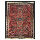 Antique Handknotted Oriental Small Rug 25'x33-1/2'