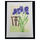 Christine Lozner Signed 'Iris' Limited Print #9/50