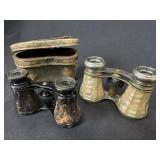 2 Victorian Opera Binoculars- Lemaire &MotherPearl