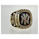 1976 NY Yankees Champion Slsman Ring Munson