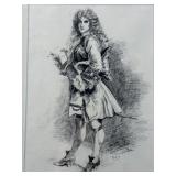 Alphonse de Neuville 'The Regent Orleans' Woodcut