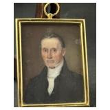 Fine Gentleman's Portrait Miniature Sedgwick Farms