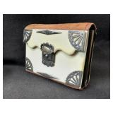 Victorian Etui Sewing Case & Sterling Xmas Hooks