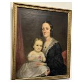 Oil onCanvas Painting After Charles Loring Elliott