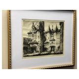Samuel V Chamberlain Photogravure Chateau 23/100