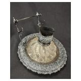 Simpson, Hall, Miller & Co Crystal Inkwell DeskSet