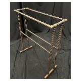 Jenny Lind Wooden Spool Blanket Quilt Rack