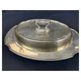 Sterling Silver Covered Serving Dish 38.285 troy