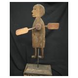 Whirligig  Antique American Folk Art Wooden Figure