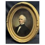 Oil on Canvas Early 19th Century Portrait Painting