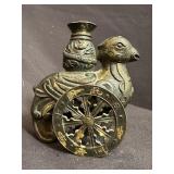 Chinese Archaistic Bronze Bird Zun Ritual Vessel