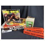 Vintage 1960s-70s Lite-Brite & Board Games Lot