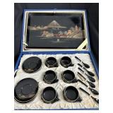 Miyuki Japanese Lacquer Tea Set, 6-Person