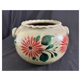 Large Mexican Folk Art Pottery Jardiniï¿½re