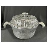 MCM Don Drumm Cast Metal Lidded Casserole Dish