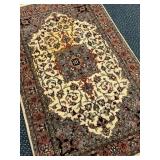 Semi-Antique Persian Tabriz Hand-Knotted Rug