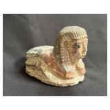 Egyptian Polychrome Sphinx Scarab Seal