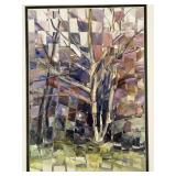 Watercolor Paper Weaving: Roscha Folger FallTrees