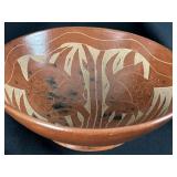 Indonesian Lombok Sasak Fish Decorated Bowl