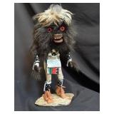 Pueblo Native American Hopi Kachina Bear Warrior