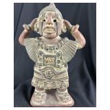 Mexican Folk Art Maya Water Bearer Figure