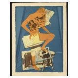 Howard Kanovitz Signed Color Lithograph 86/125