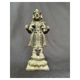 Indian Bronze Hindu Goddess Figure, 18th/19th C