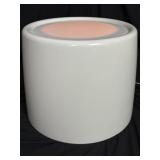 MCM Space Age Illuminated Fiberglass Drum Table