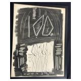 Irving Lehman Abstract Expressionist Painting