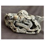 Chinese Bronze Dragon Censer Xuande Mark