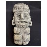 Pre-Columbian Aztec Tlaloc Stone Figure