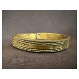 Handmade Brass Geometric Arm Band / Cuff Bracelet