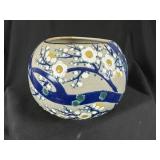Japanese Koishiwara-Yaki Plum Blossom Vase