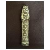 Neo-Hittite Bronze Bearded Votary Figure