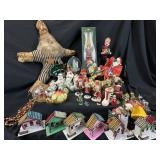75+ Vintage Christmas Folk Art & Santa Collection