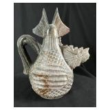 Vintage Asian Carved Stone Dragon Pitcher