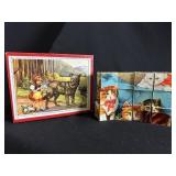 Fairy Tale Picture Block Puzzle Toy East Germany