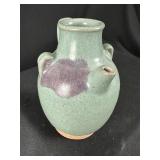Chinese Jun-Type Purple-Splash Water Dropper