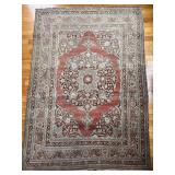 Antique Persian Tabriz-Style Medallion Rug