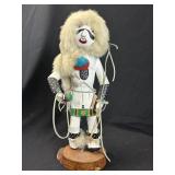 Native American Hopi Kachina Doll - White Buffalo