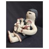 Native American Jemez Pueblo Pottery Storyteller