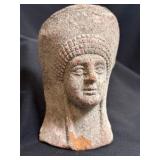 Etruscan Terracotta Female Votive Head